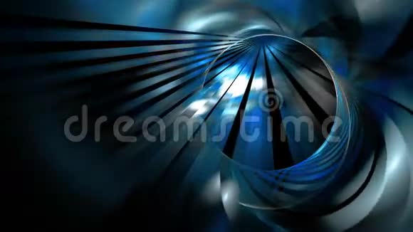 一个图形恒星辐射光线和蓝色运动背景阿尔法视频的预览图