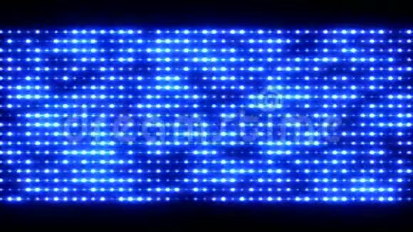 闪亮的光墙三维动画视频的预览图