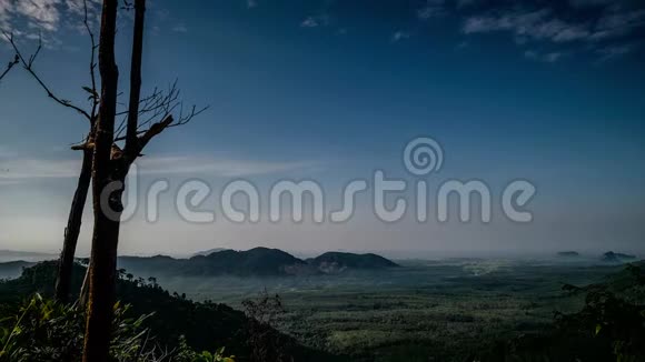 马来西亚基达山的美丽时光视频的预览图