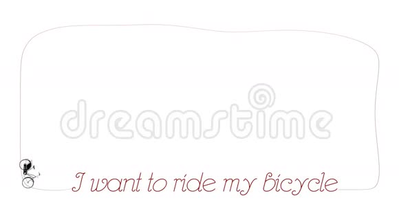 有趣的自行车可循环使用视频的预览图