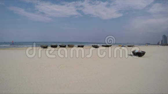 我的克河海滩是丹南市美丽的海滩视频的预览图