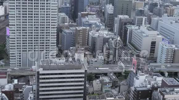 市中心商业城市的交通视频的预览图