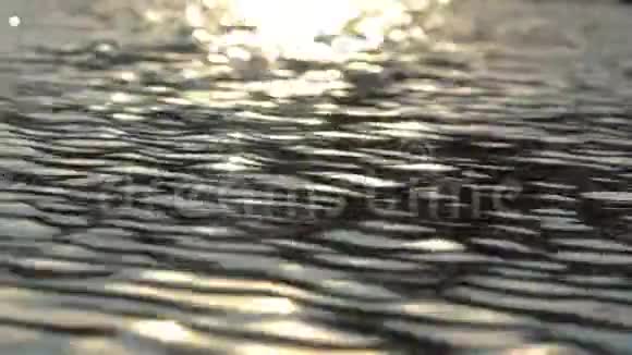 太阳在水中的反射视频的预览图