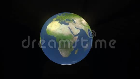 地球从上面旋转视频的预览图