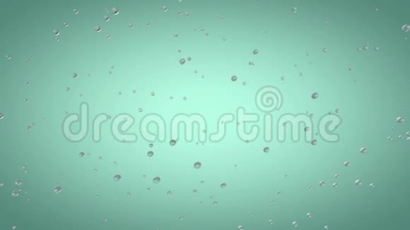 来自水滴的动画DNA模型视频的预览图