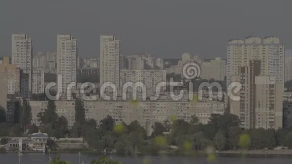 基辅的城市景观乌克兰视频的预览图