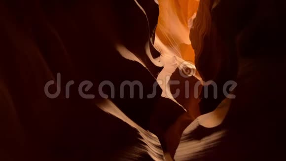 美丽的上羚羊峡谷视频的预览图