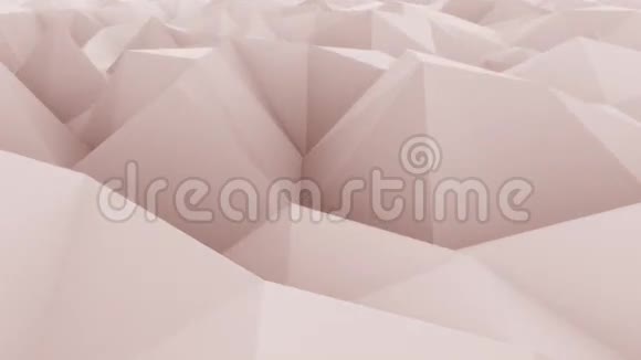 粉红色抽象三角形现代运动背景的演示和报告4K无缝循环动画ProRes视频的预览图