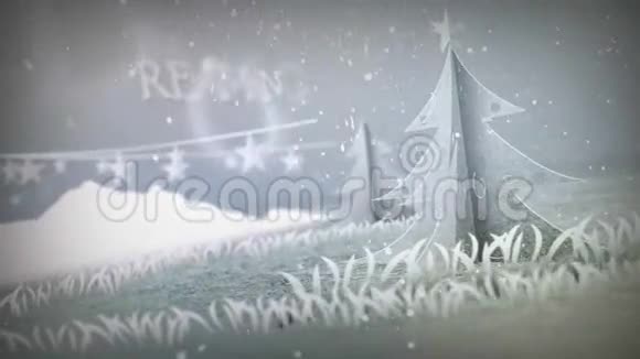白色圣诞梦想的波普视频的预览图