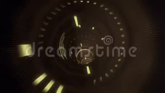 未来派科幻隧道视频的预览图
