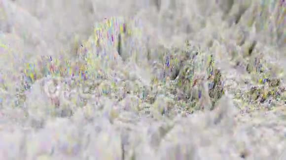4K抽象地形波形视频的预览图