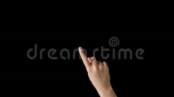 用手触摸屏幕手指手势视频的预览图