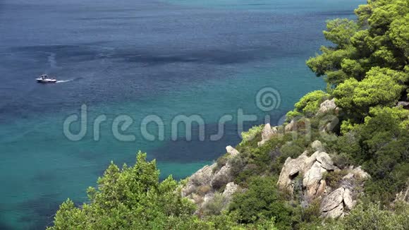 科孚岛美丽的风景希腊视频的预览图