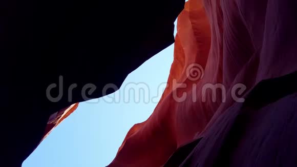 亚利桑那州下羚羊峡谷旅游摄影视频的预览图