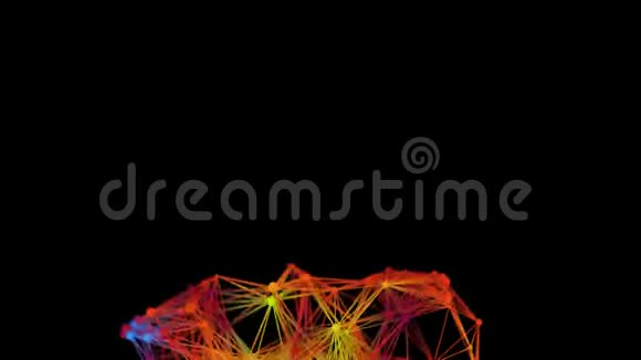 抽象粒子网络有组织地扩展跨越框架视频的预览图