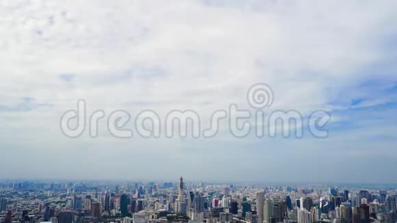 曼谷城市景观泰国视频的预览图