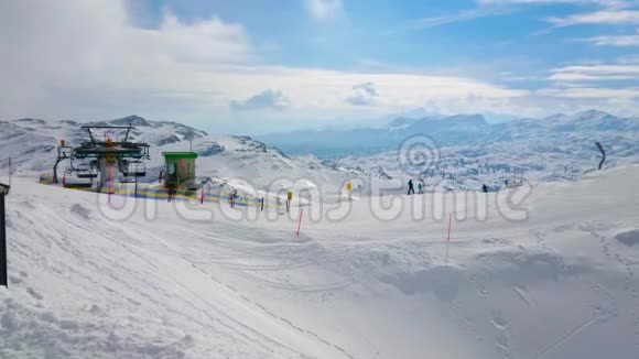 克里彭斯坦冬季山地度假村奥贝特拉恩奥地利视频的预览图