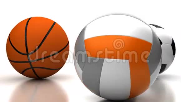 足球篮球和排球视频的预览图