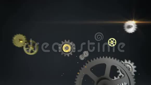 钢金齿轮制作问号形状视觉智能视频的预览图