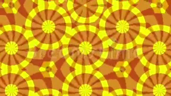 红色黄色背景改变形式循环视频的预览图