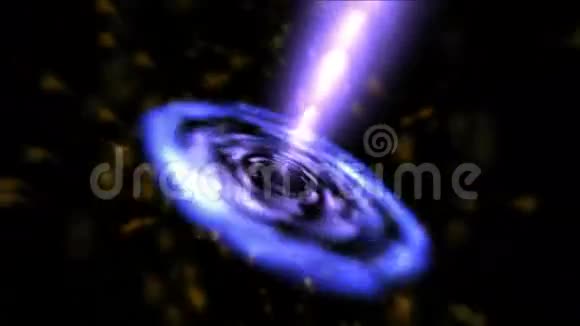 宇宙银河系激光射线星系动力能隧道洞空间视频的预览图