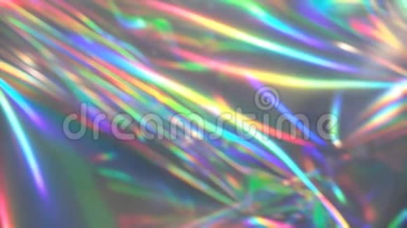 彩虹虹彩抽象全息现场壁纸视频的预览图