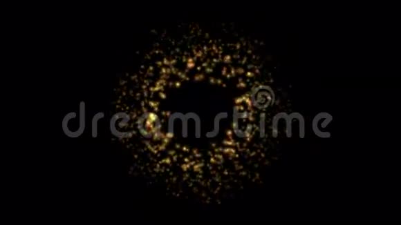 月食黑洞恒星爆炸能量射线极光烟花视频的预览图