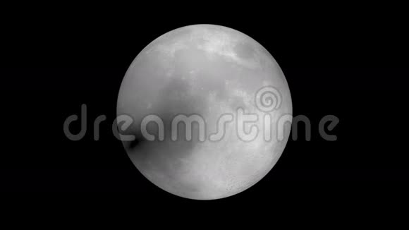 满月和移动的云视频的预览图
