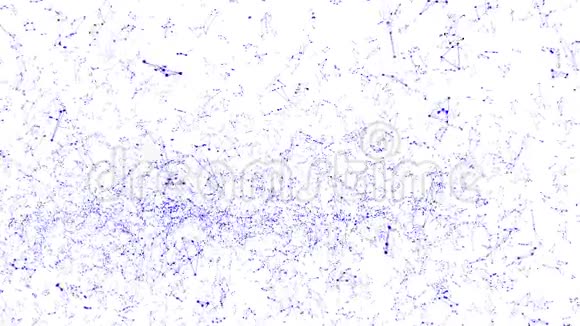 抽象简单的紫罗兰挥舞三维网格或网格作为美丽的背景紫罗兰几何振动环境或视频的预览图