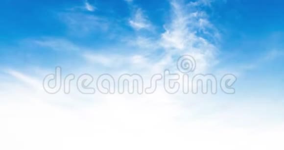云层和天空背景视频的预览图