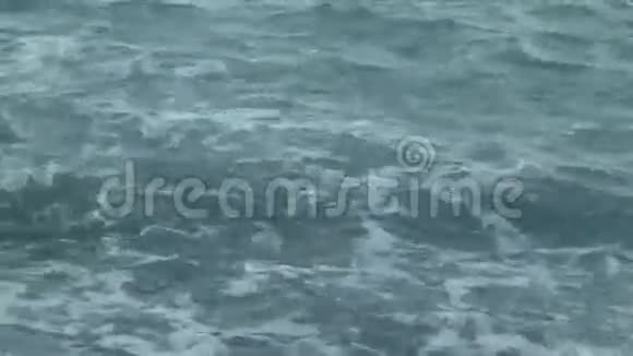 海水的质地视频的预览图