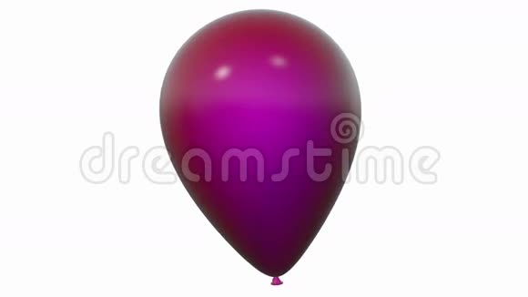 旋转气球紫色白色视频的预览图