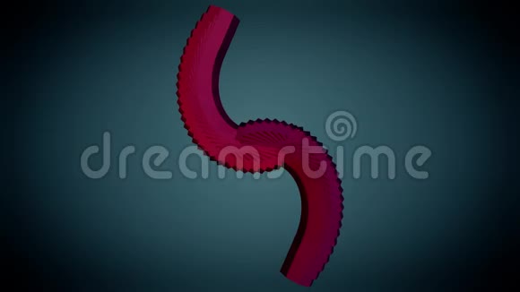 抽象柔和色彩螺旋形点缀动画背景色彩抽象螺旋视频的预览图