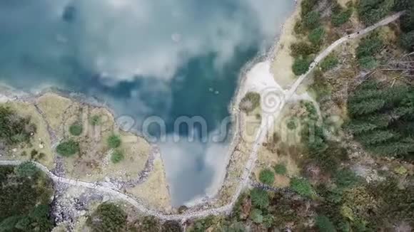 波兰塔特拉山莫尔斯基奥科山湖区视频的预览图