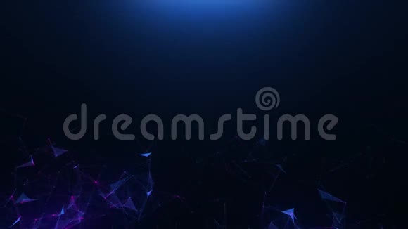丛的蓝紫抽象背景视频的预览图
