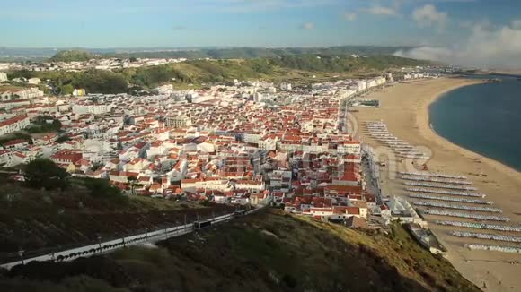 拿撒勒葡萄牙天际线视频的预览图