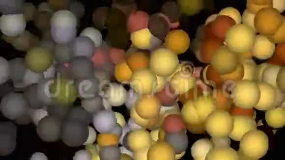 多个旋转DNA分子视频的预览图