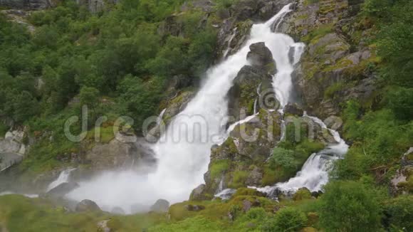 挪威自然和旅游背景视频的预览图