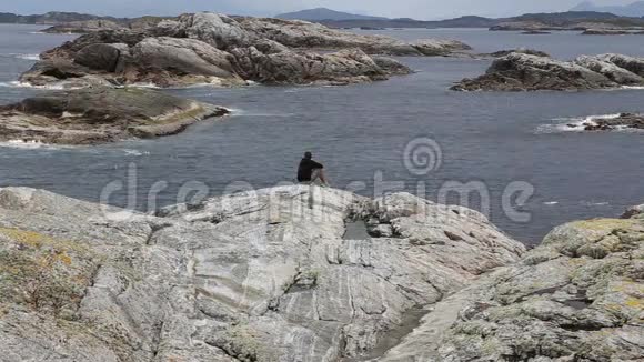 挪威埃弗里岛风景视频视频的预览图