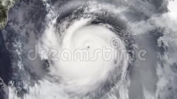 飓风卫星视图HD视频的预览图