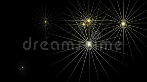 星光闪耀星光舞台天空宇宙闪光迪斯科烟花光芒闪耀视频的预览图