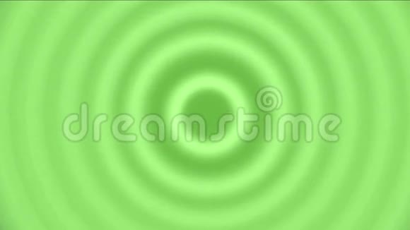 绿圈环圆隧道水波湖波能量背景视频的预览图
