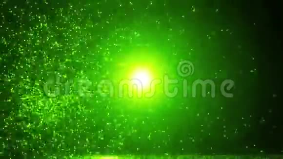 抽象光粒子背景慢运动视频的预览图