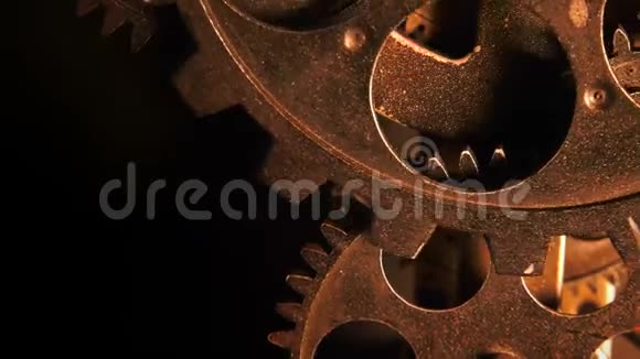 工业用格朗格罗斯特金属钟表视频的预览图
