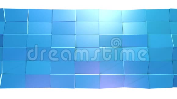 摘要简单的蓝紫低聚三维表面作为发光环境软几何低聚运动背景视频的预览图