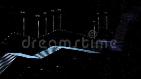 动态显示成功和损失的商业信息图表动画视频的预览图