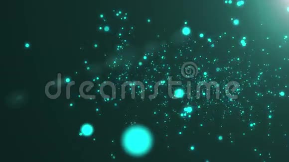 抽象粒子无缝背景视频的预览图