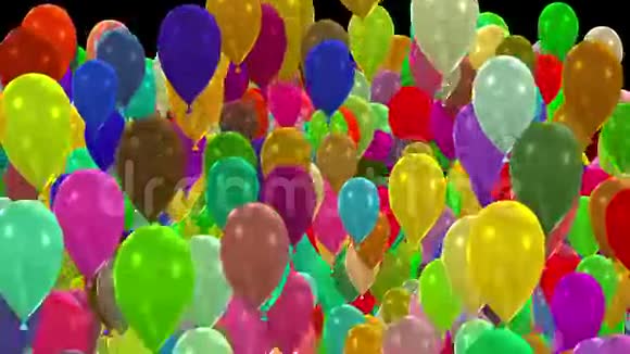 气球过渡全高清3d渲染视频的预览图