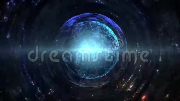 抽象技术背景循环视频的预览图