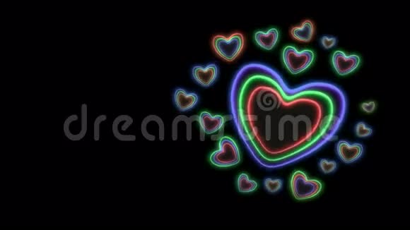 维杰动作镜头彩色心脏3D译文视频的预览图
